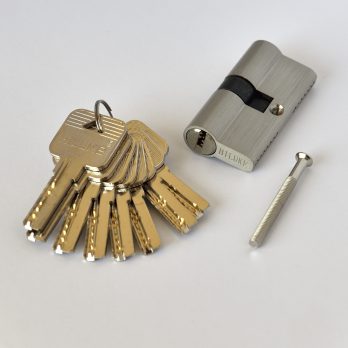 Cylinder Brass 90mm/5 Brass Computer Keys  Colour Box